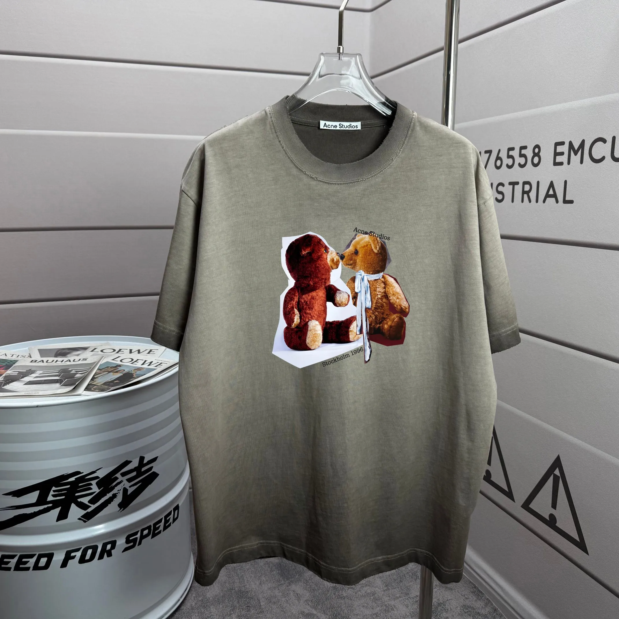# 90 Acne studios * 2026 New Arrival tee Same Style : Size :S M L XL XXL Size： S （90-130 ） M （120-150 ） L （140-165 ） XL （160-180 ） XXL （180 ）